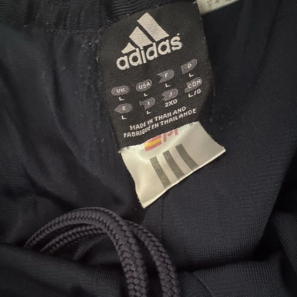 Adidas Navy Athletic Shorts Lightweight Performance